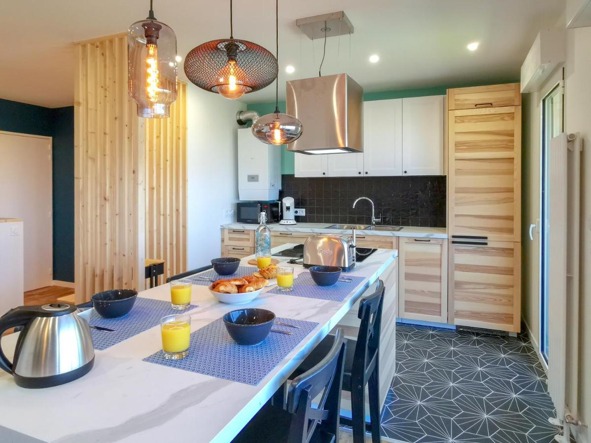 Ilunabarra - Appartement Calme, Vue Mer, Parking - Wifi Сибур Екстериор снимка