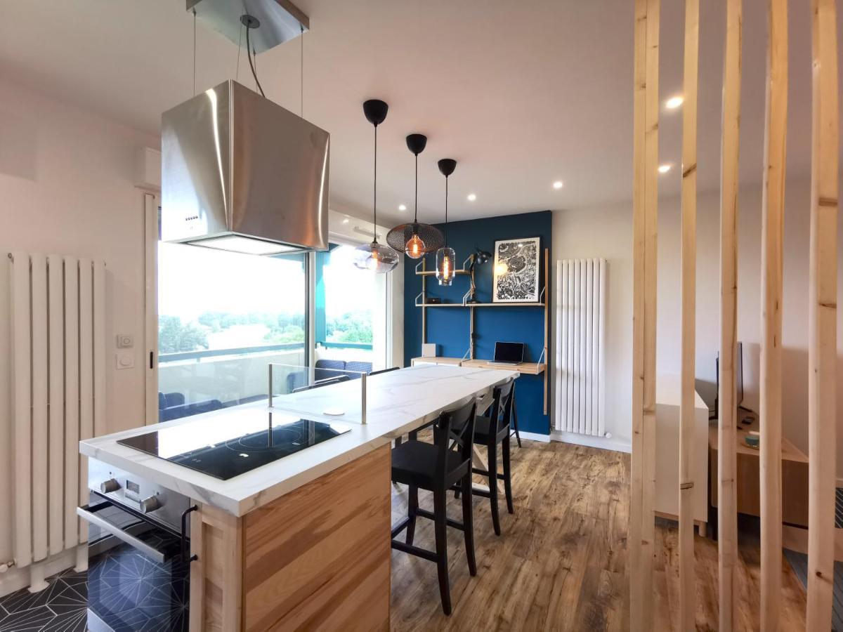 Ilunabarra - Appartement Calme, Vue Mer, Parking - Wifi Сибур Екстериор снимка